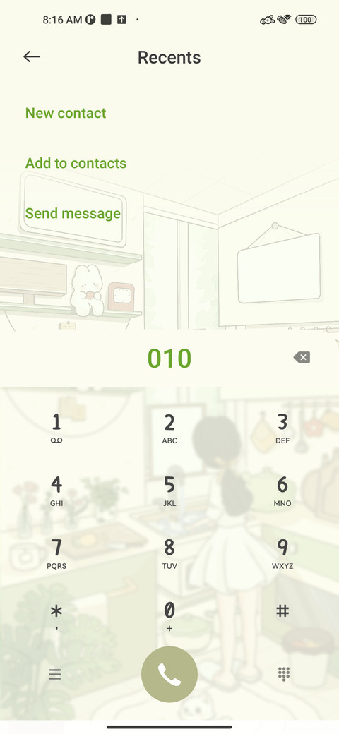 Kitchen diary screenshot