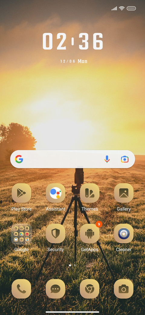 Sunrise Light screenshot
