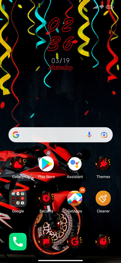 Red Black Bike screenshot