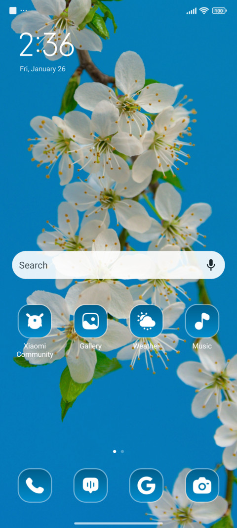 Cherry Blossoms screenshot