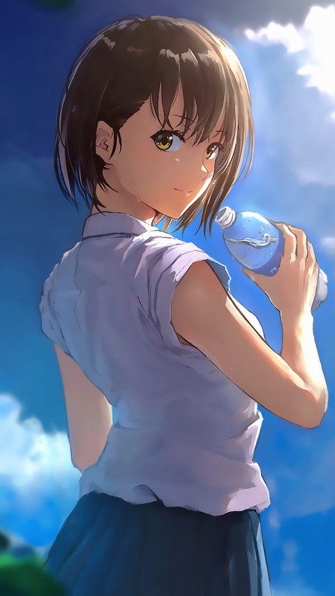 校服女孩 screenshot