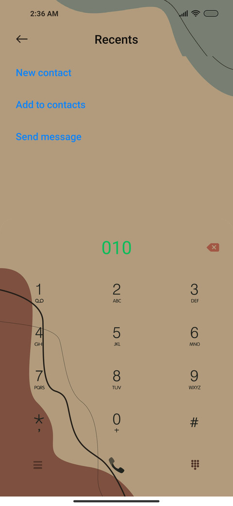 Nordic widget screenshot