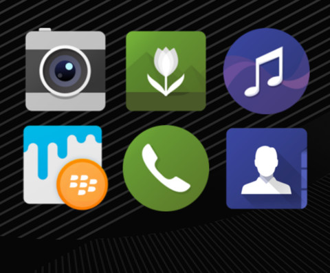 Blackberry screenshot