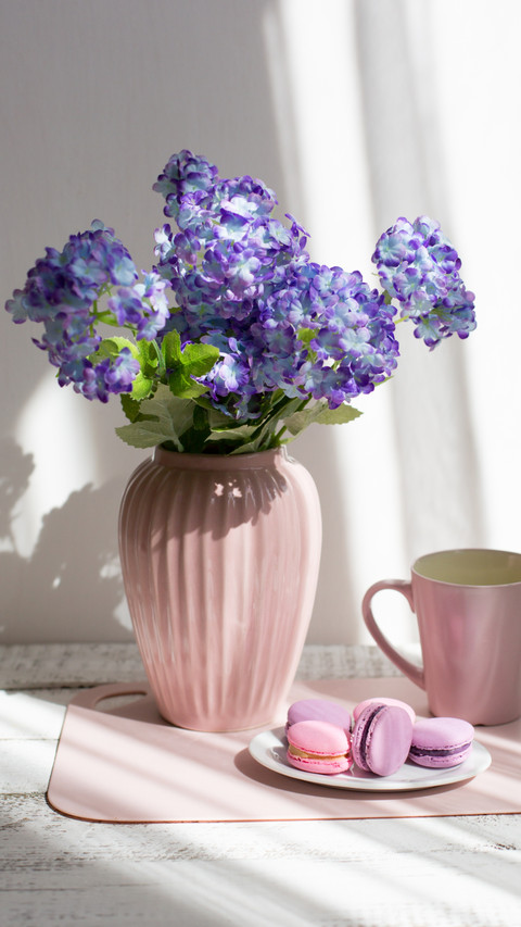 Blooming Beauty, A Tableau of Purple and Pink Harmony screenshot