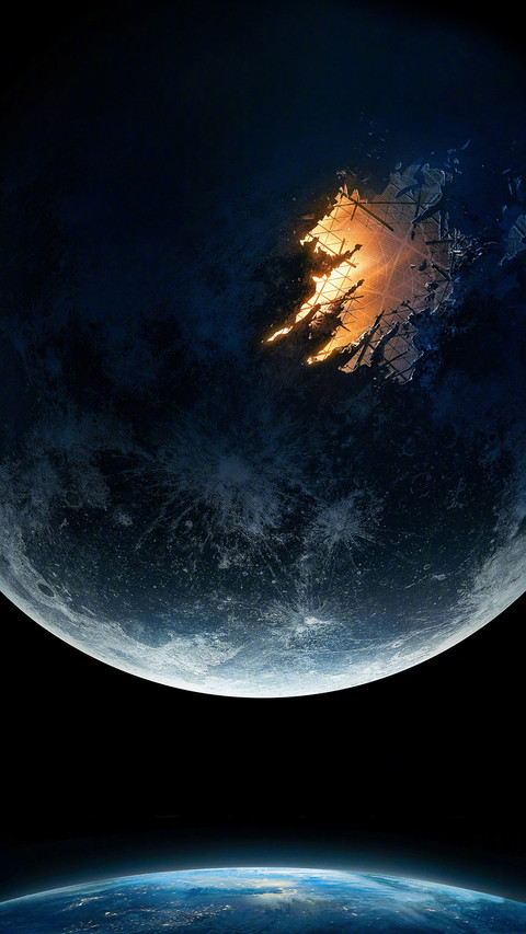 《月球坠落》角色海报 screenshot