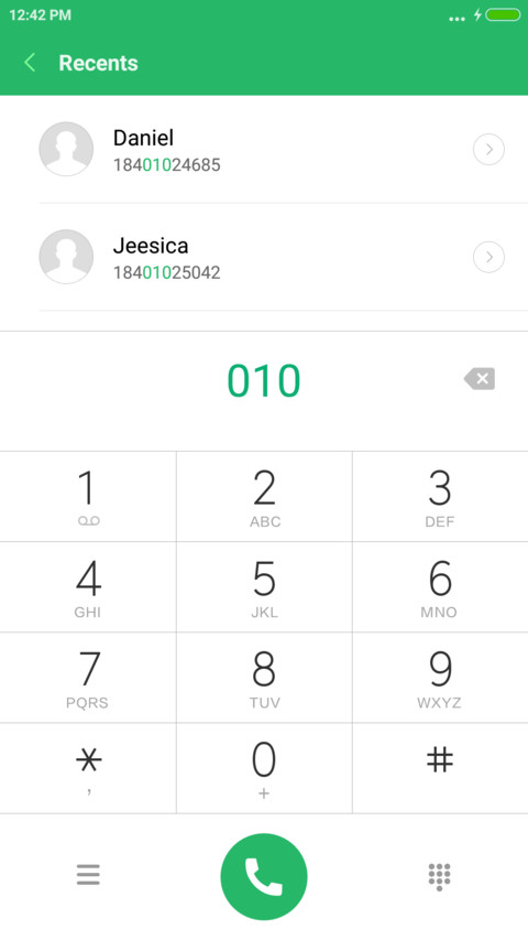 Droid Green screenshot