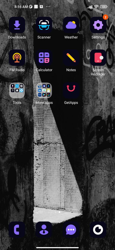 Walldark screenshot