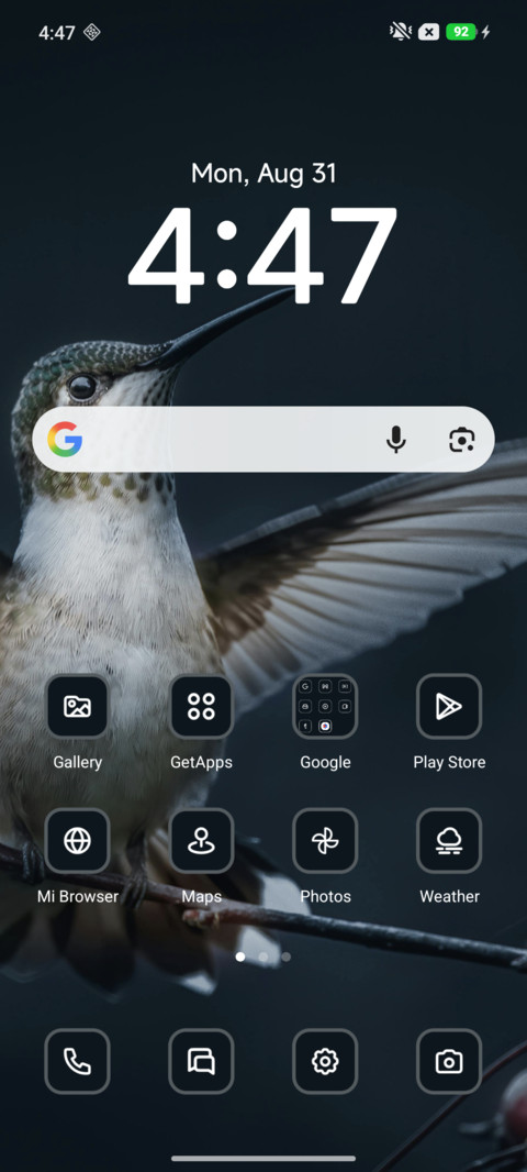 Bird screenshot