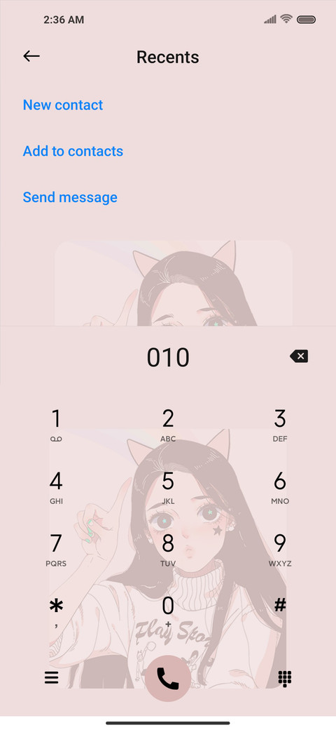 OS beautiful girl screenshot