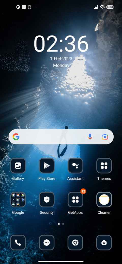 Underwater screenshot