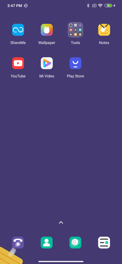 Tablet notes screenshot