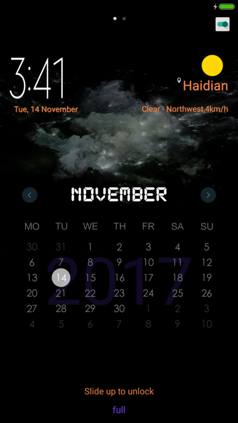 Nebula Dark ui screenshot