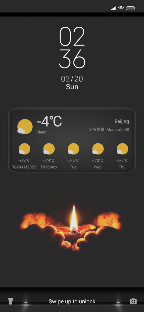 Candle warmth screenshot
