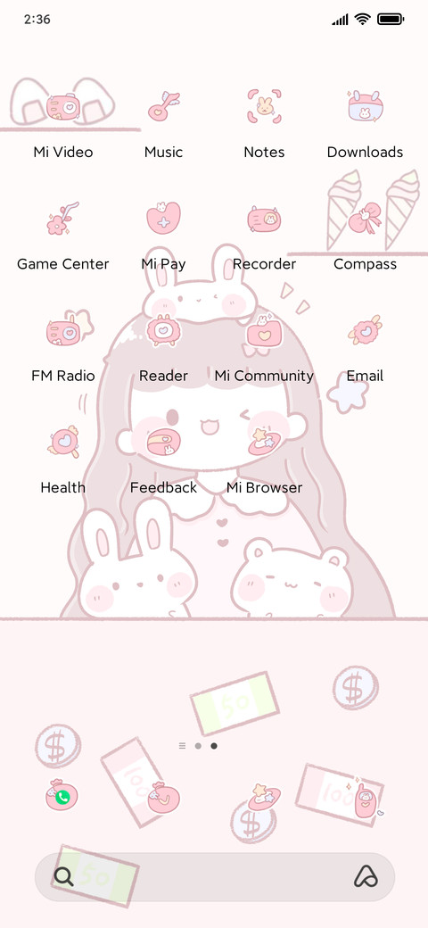 Cute girl screenshot
