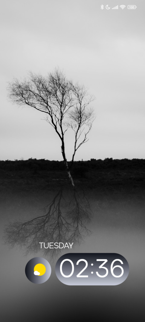Grayscale Tree screenshot