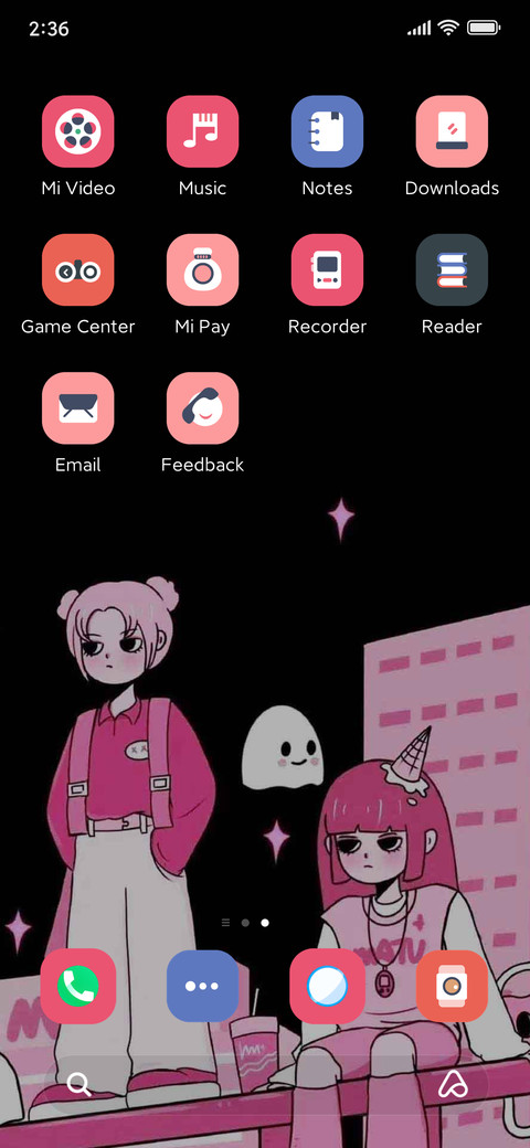 Whimsical girl screenshot
