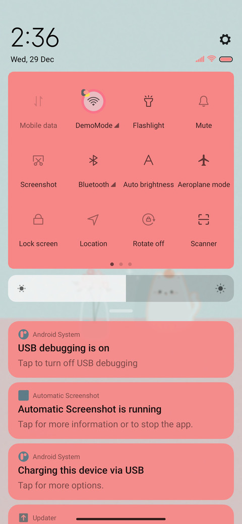 Cherry pink cat screenshot
