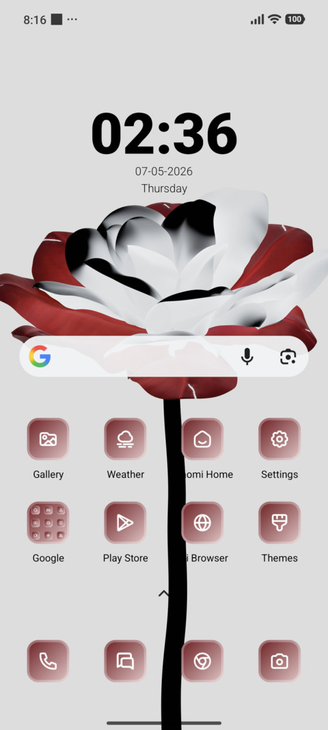 Red & White screenshot
