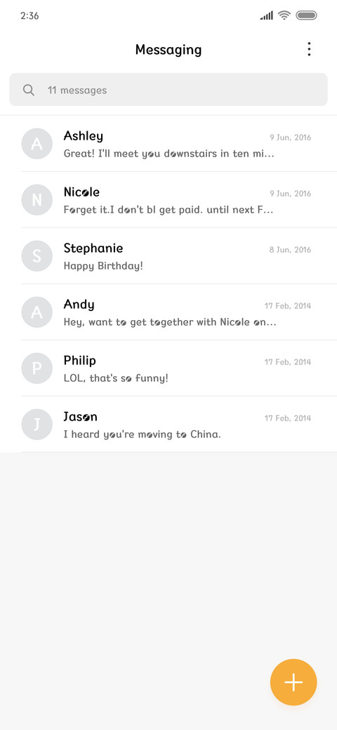 Coffee regular screenshot