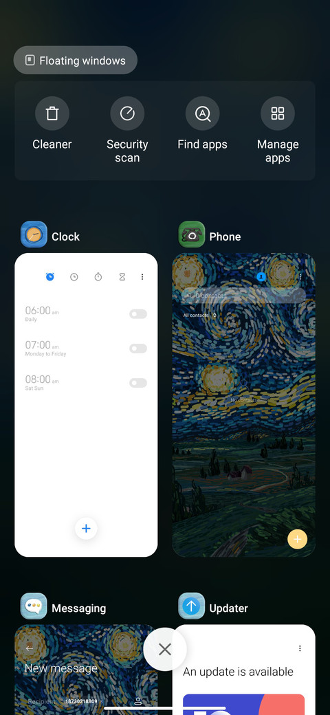 Field under Stars screenshot