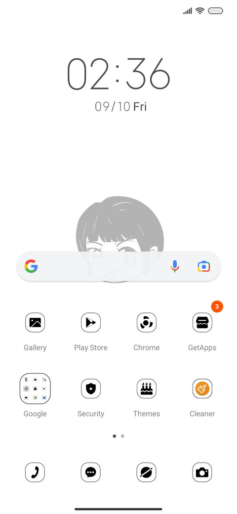Cool Manga Girl screenshot