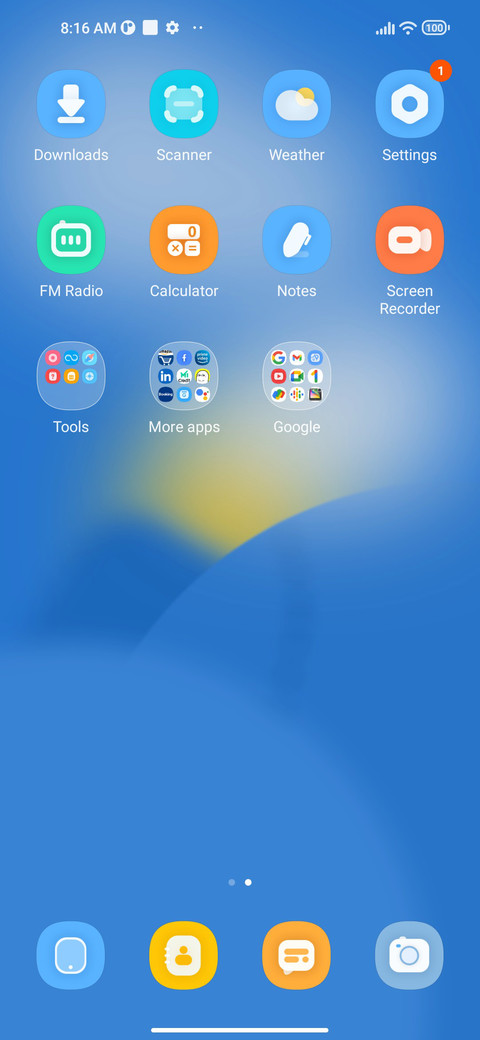 Clean Ui screenshot