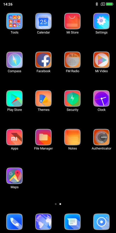 City night lights screenshot