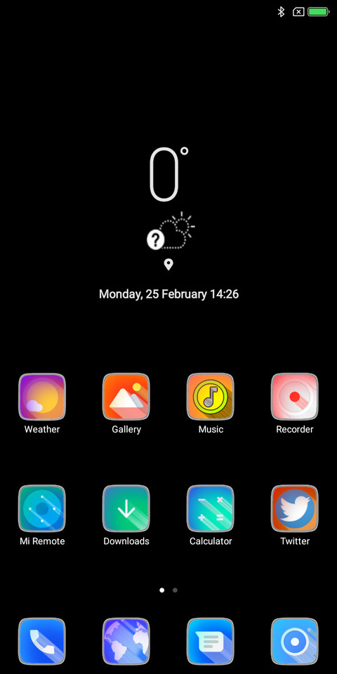 City night lights screenshot
