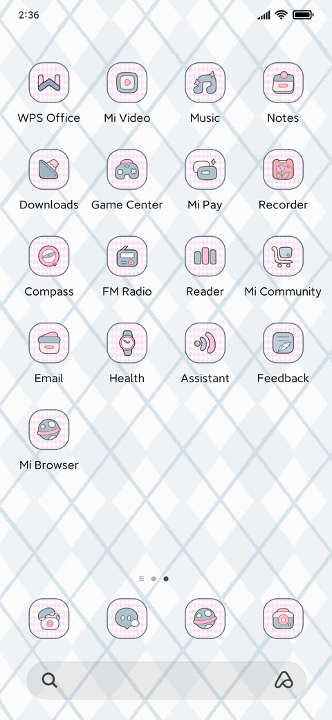 Pink flashing screenshot