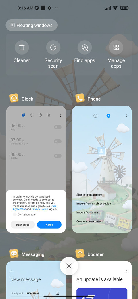 Clay windmill screenshot