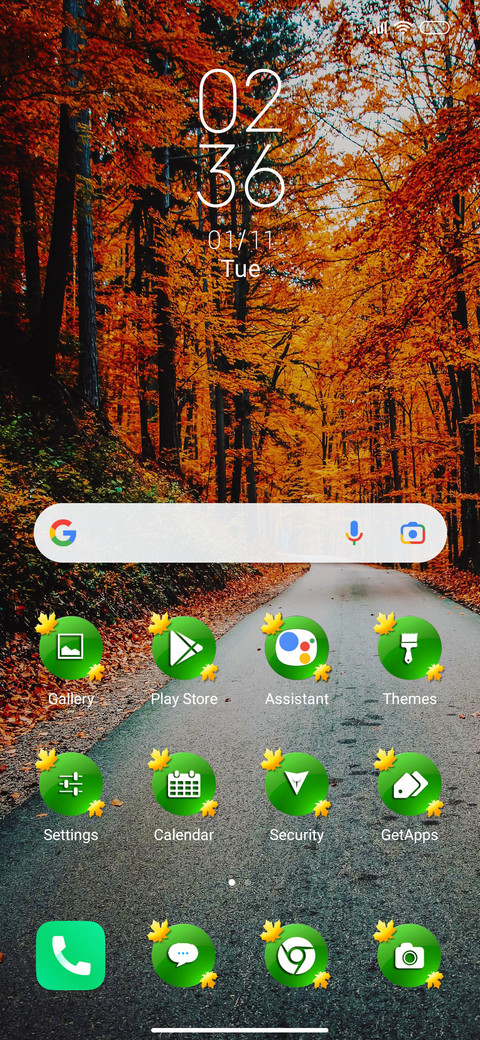 Autumn for screenshot