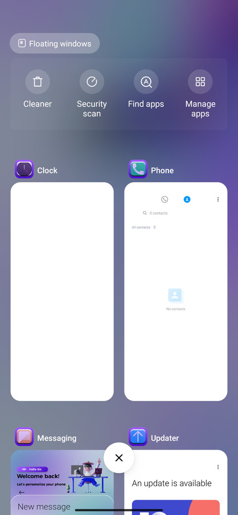 Glassmorph ui Lite screenshot