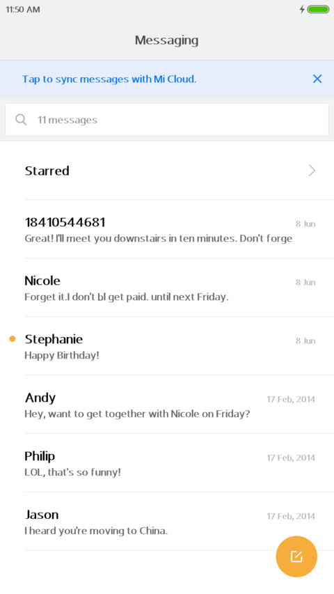 Moby Callacolor screenshot