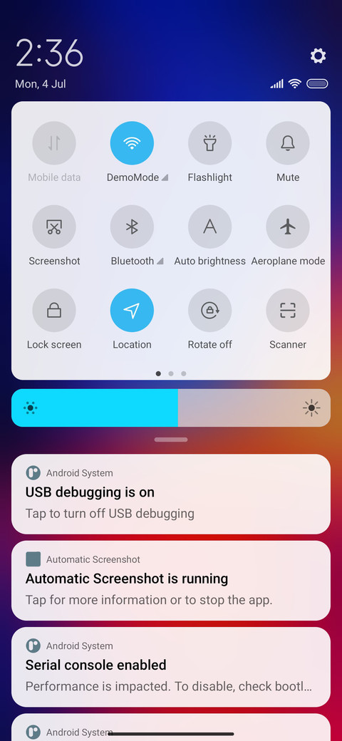 Gradient cool screenshot