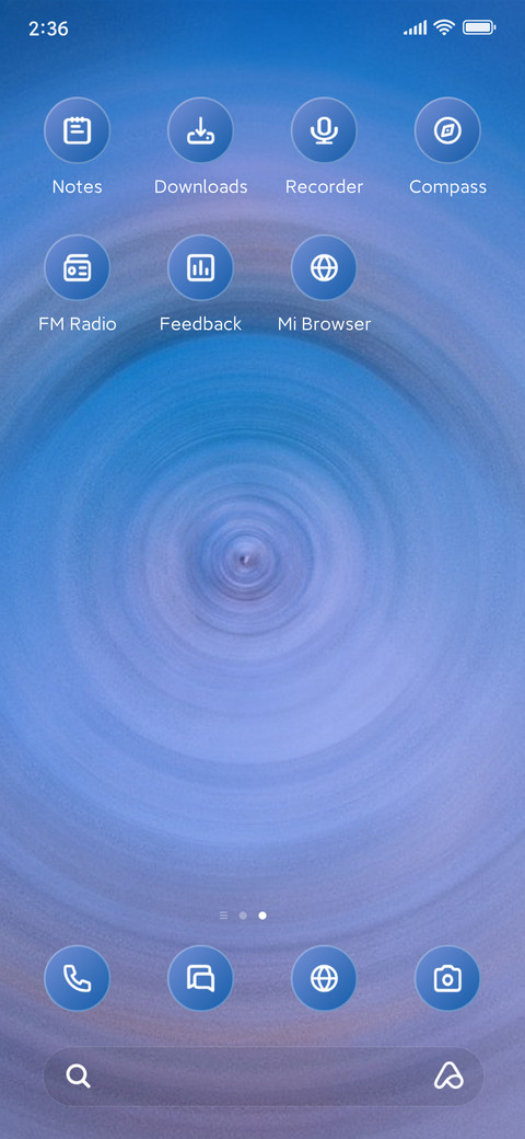 Blue Spin screenshot