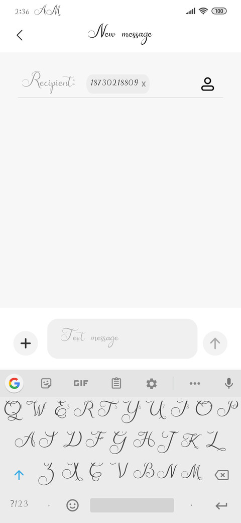 Amanah Script  screenshot