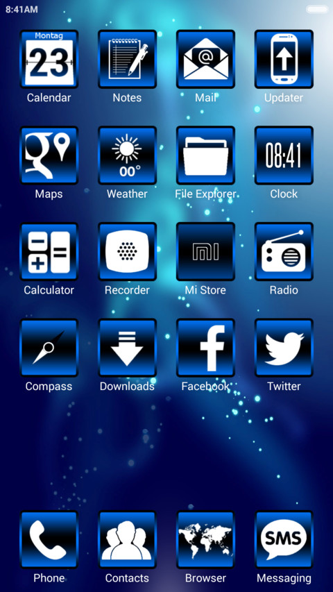 Blue Toxic screenshot