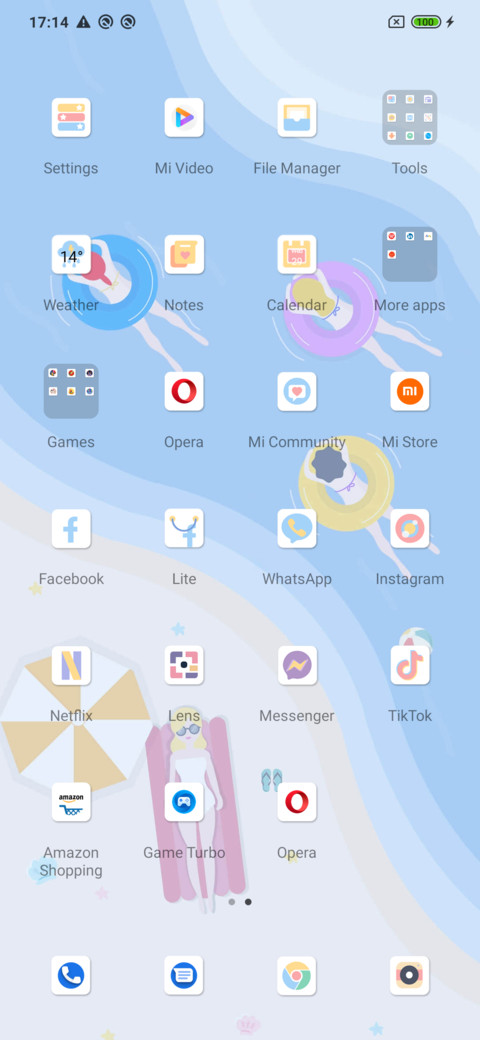 Simple summer screenshot