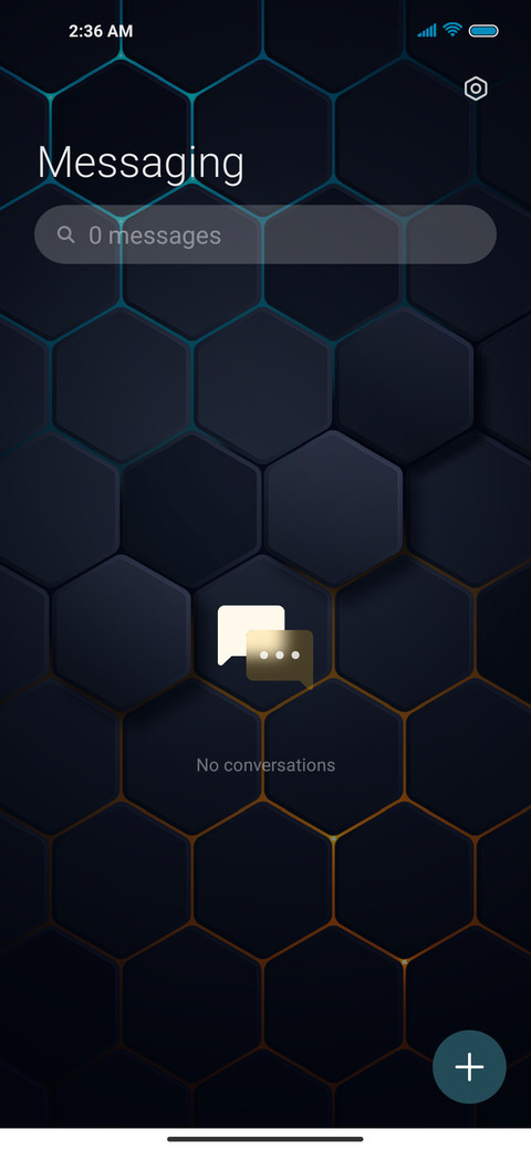 Dark hexagon screenshot