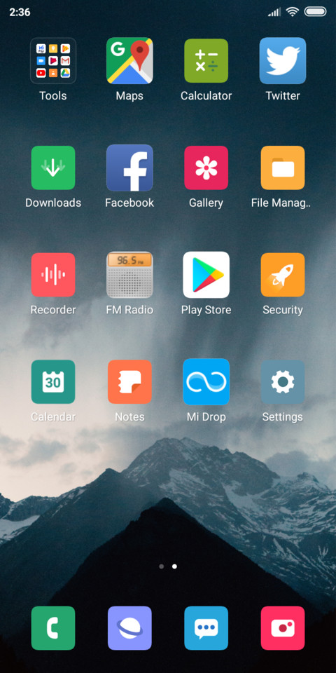 Fine_OS_DWM19 screenshot