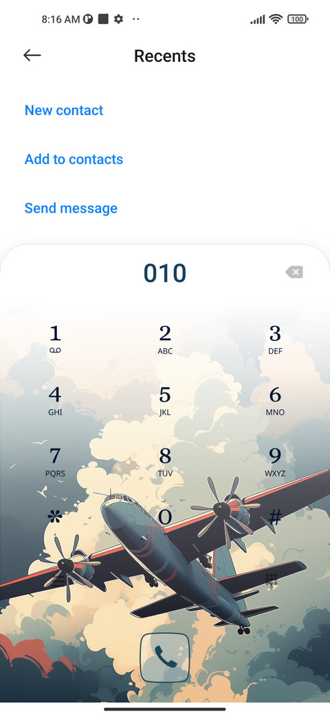 Vintage aircraft screenshot