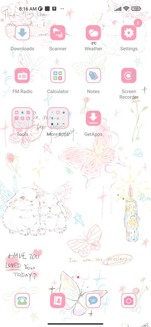butterfly romantic screenshot