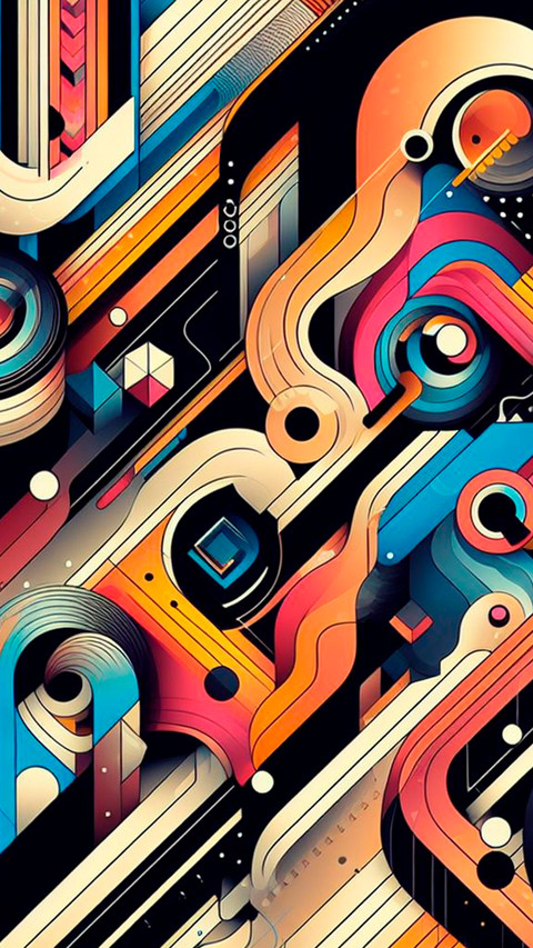 Lines colorful screenshot