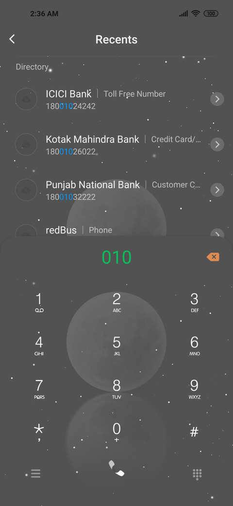 Moon mirror screenshot