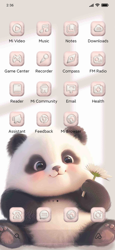 Plush panda screenshot
