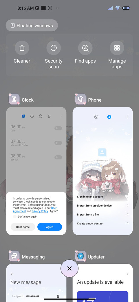 Winter photo screenshot