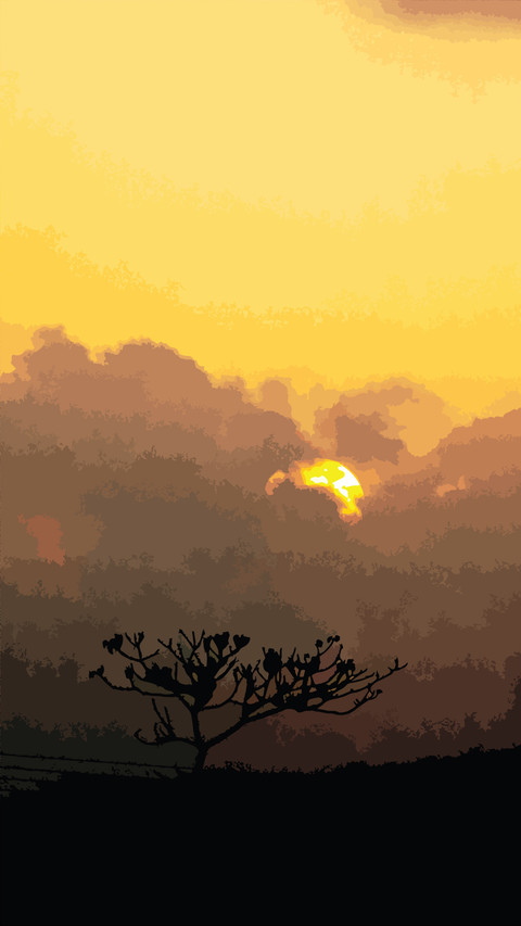 SunSet Graphic Image screenshot
