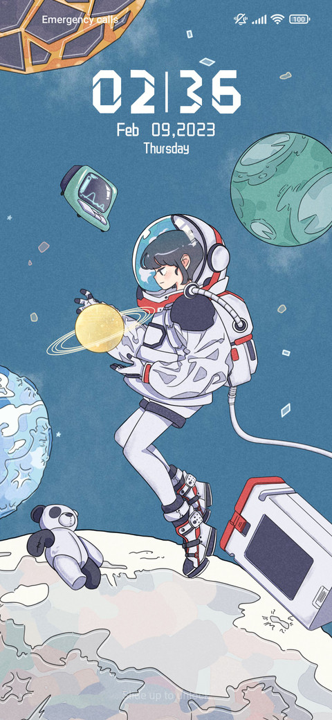 Astronaut Girl screenshot