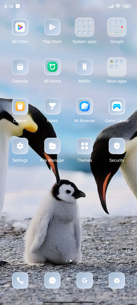 Penguin screenshot