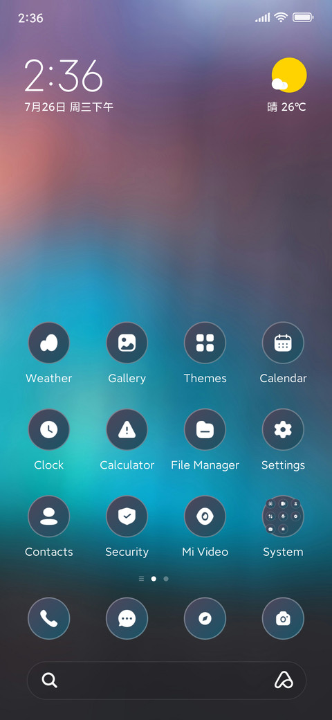 Blur screenshot